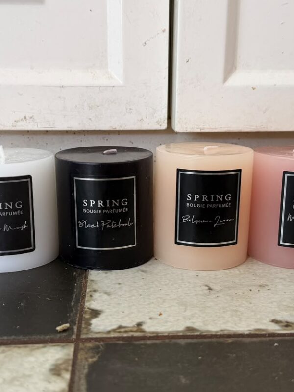 נר צילנדר של חברת SPRING
